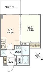 アクシア池袋 1DKの間取図画像