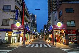 月島仲通商店街 850m