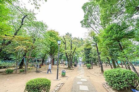 西日暮里公園 350m