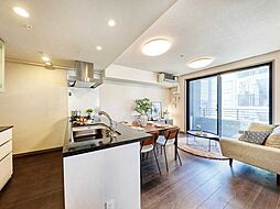 プレシス上野リュクス 2LDKの室内