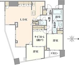間取図画像 2SLDK