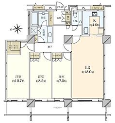 間取図画像 3LDK