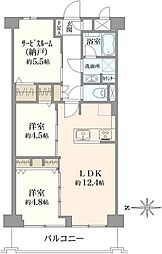 間取図画像 2SLDK