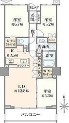 間取図画像 3LDK