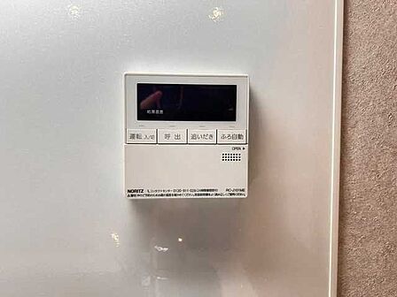 給湯器操作パネル