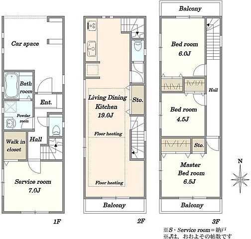 間取り 府中市八幡町1丁目