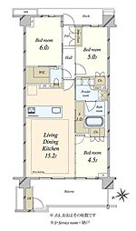 間取図画像 3LDK