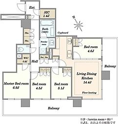 間取図画像 4LDK