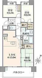 間取図画像 3LDK