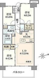 間取図画像 3LDK