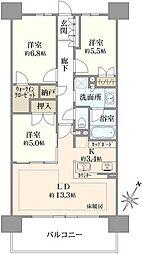 間取図画像 3SLDK