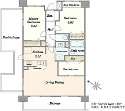 間取図画像 2SLDK
