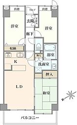 間取図画像 3LDK