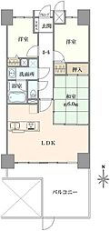 ライオンズガーデン稲毛園生町 3LDKの間取図画像