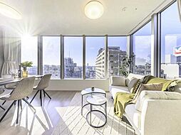 プラウドタワー武蔵小金井クロスウエスト 3LDKのリビング/ダイニング