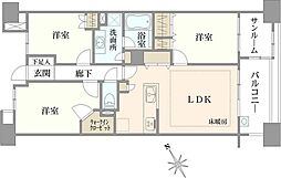 間取図画像 3LDK