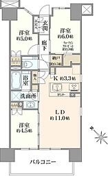 間取図画像 3LDK