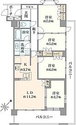 エクセレント相模大野 4LDKの間取図画像
