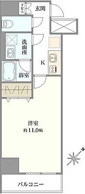 間取り GENOVIA新横浜skygarden 10階/-