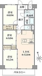 間取図画像 3LDK