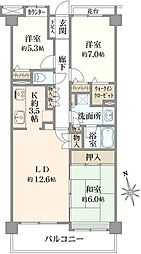 間取図画像 3LDK