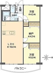 間取図画像 2SLDK