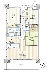 間取図画像 3LDK