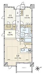 間取図画像 2SLDK