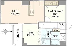 間取図画像 1SLDK