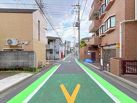 前面道路（2026年8月撮影）