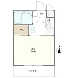 グリーンコーポ中央林間の間取図画像