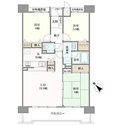 間取図画像 3LDK