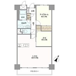 間取図画像 1SLDK