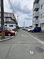 北西側道路