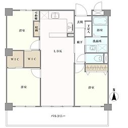 間取図画像 3LDK