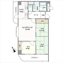 間取図画像 3LDK
