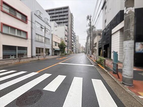 北側側面道路（...