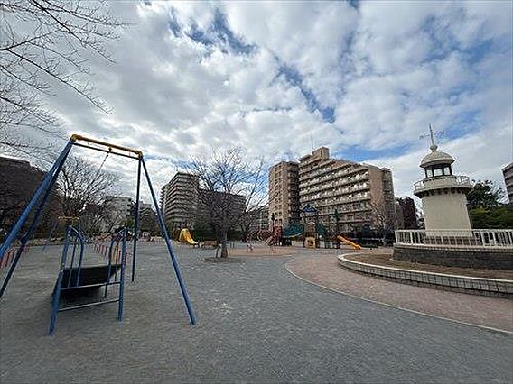 東品川公園まで...