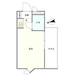 ハイシティ経堂の間取図画像