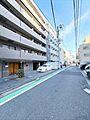 現地前道路