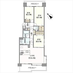 間取図画像 3LDK