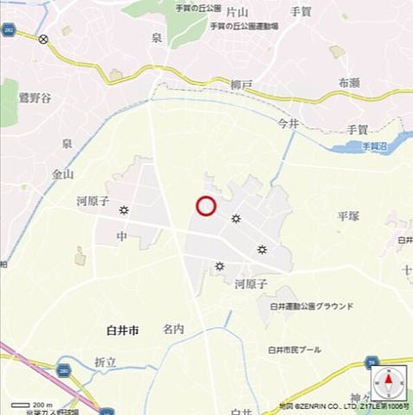 地図を拡大表示