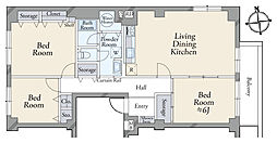 間取図画像 3LDK