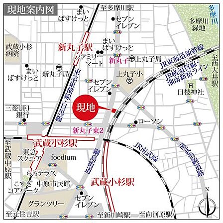 現地案内図