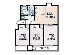 間取図画像 3LDK