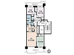 間取図画像 3LDK