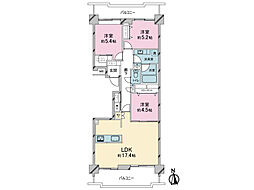 間取図画像 3LDK