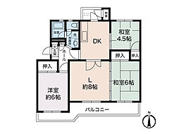 間取図画像 3LDK