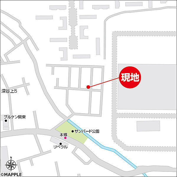 地図を拡大表示