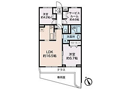 間取図画像 2SLDK